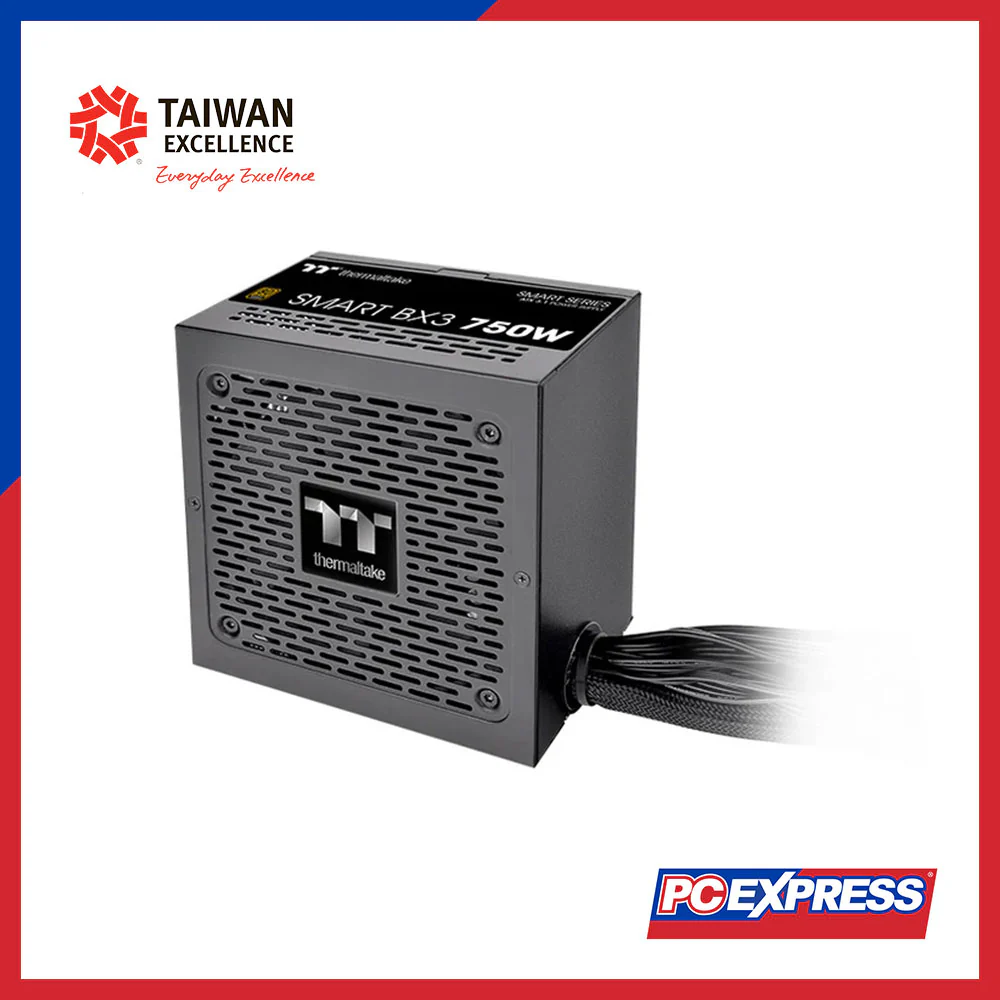 THERMALTAKE Smart BX3 750W 80+ Bronze ATX 3.1 Non-Modular Power Supply - Image 2