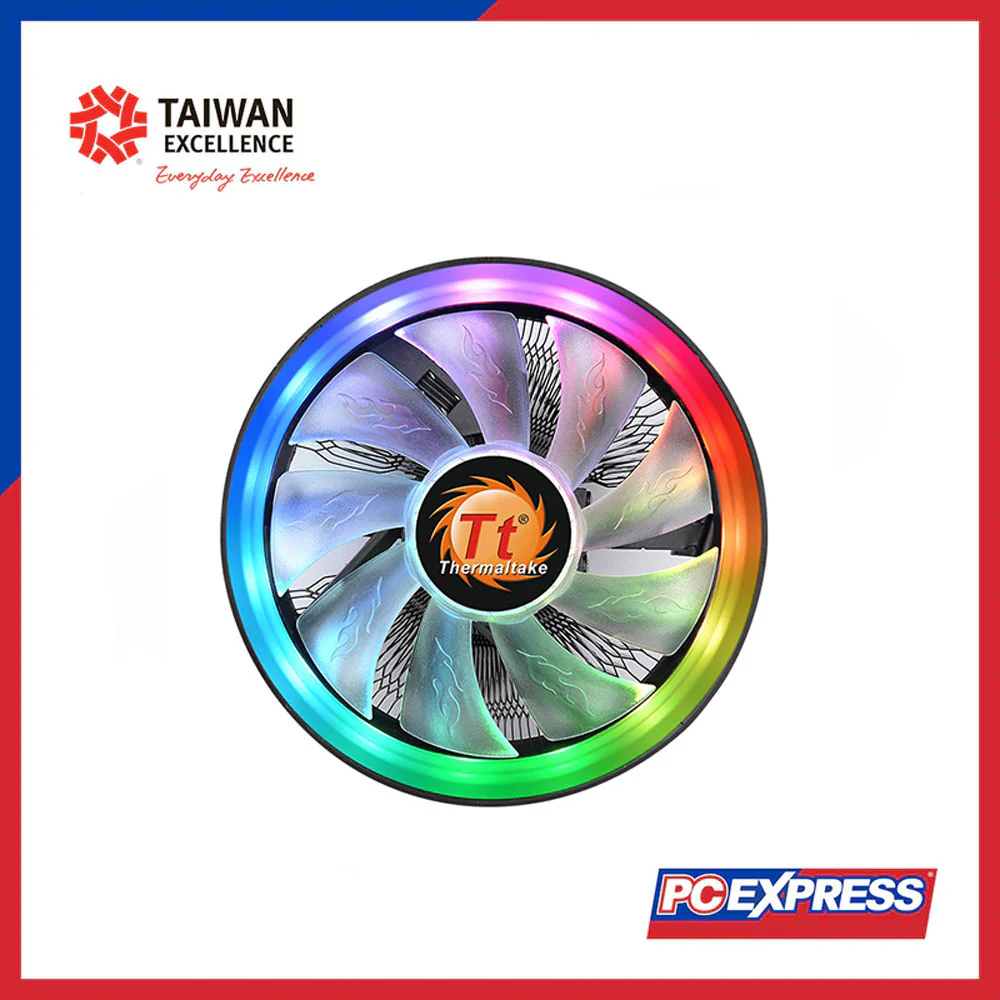 THERMALTAKE UX100 ARGB Lighting CPU Cooler - Image 3