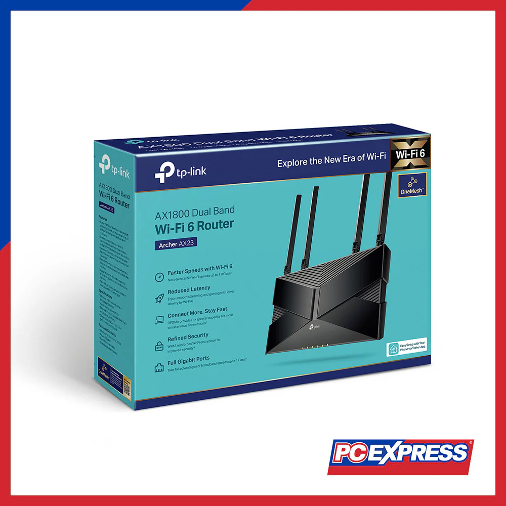 TP-LINK Archer AX23 AX1800 Dual-Band Wi-Fi 6 Router - Image 6