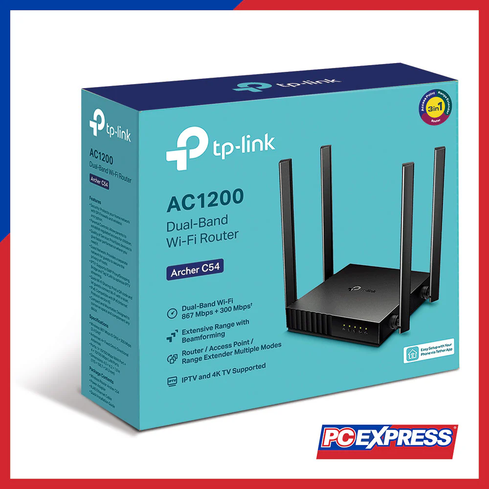 TP-LINK Archer C54 AC1200 Dual-Band WI-FI Router - Image 4