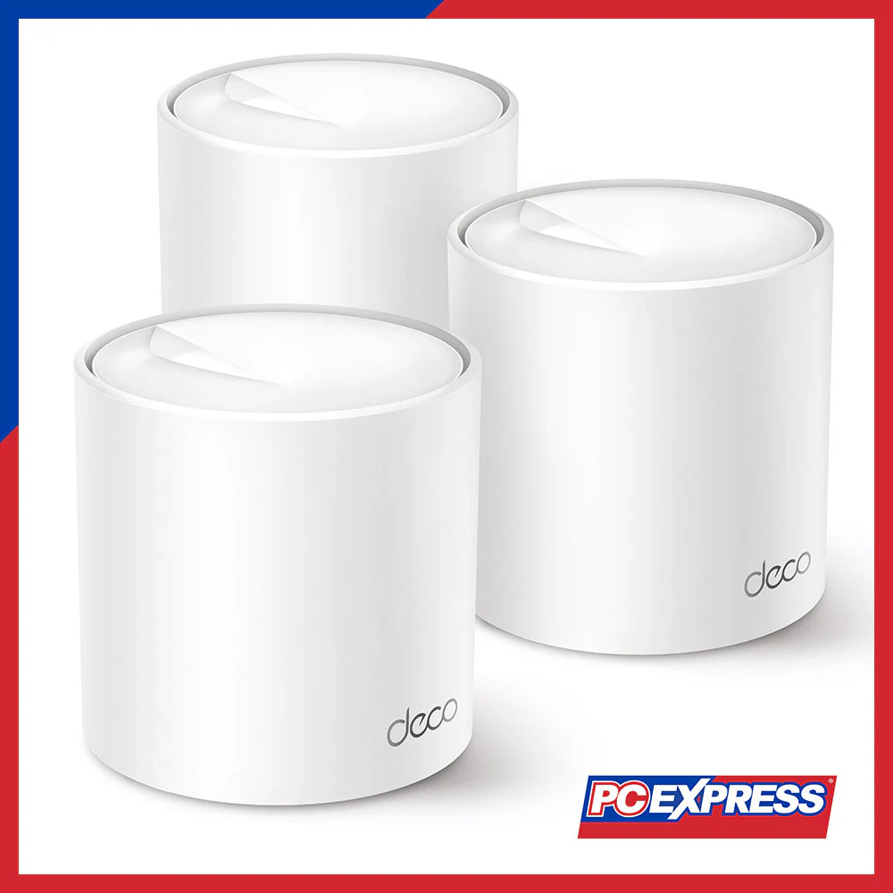 TP-LINK Deco X50 (3-Pack) AX3000 Whole Home Mesh WiFi 6 System