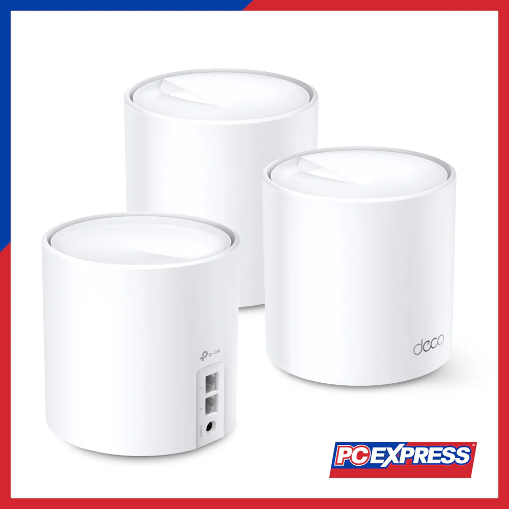TP-LINK Deco X60 (3-Pack) AX5400 Whole Home Mesh Wi-Fi 6 System - Image 2