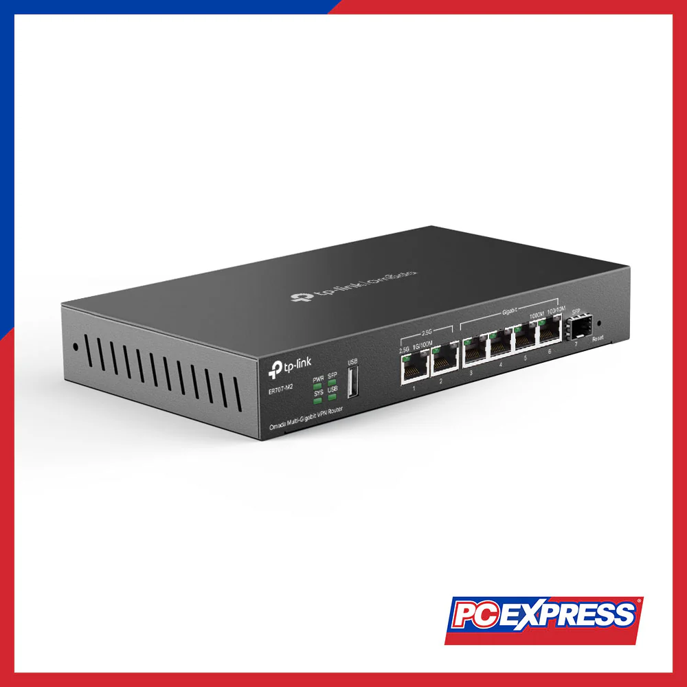 TP-LINK ER707-M2 Omada Multi-Gigabit VPN Router - Image 2