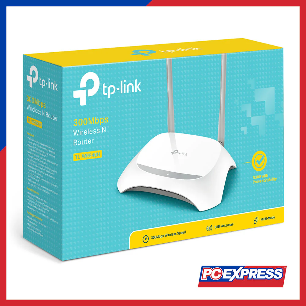TP-LINK TL-WR840N 300Mbps Wireless N Speed Router - Image 4