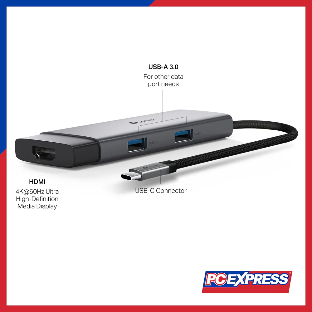 TP-LINK UH5020C USB Type-C 5 in 1 Hub - Image 3