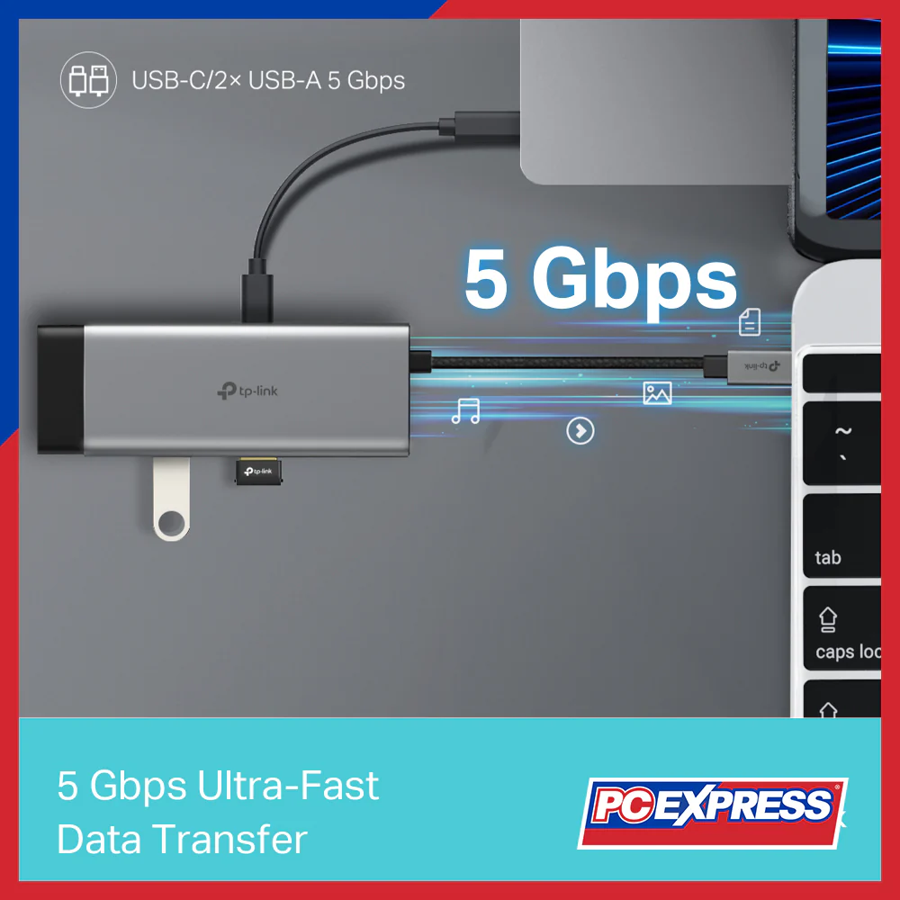 TP-LINK UH5020C USB Type-C 5 in 1 Hub - Image 5
