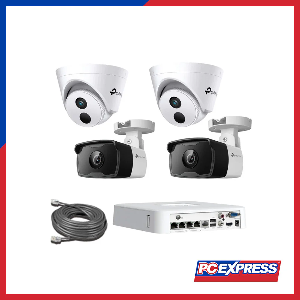 TP-LINK VIGI NVR1104H-4P NVR KIT - Image 4