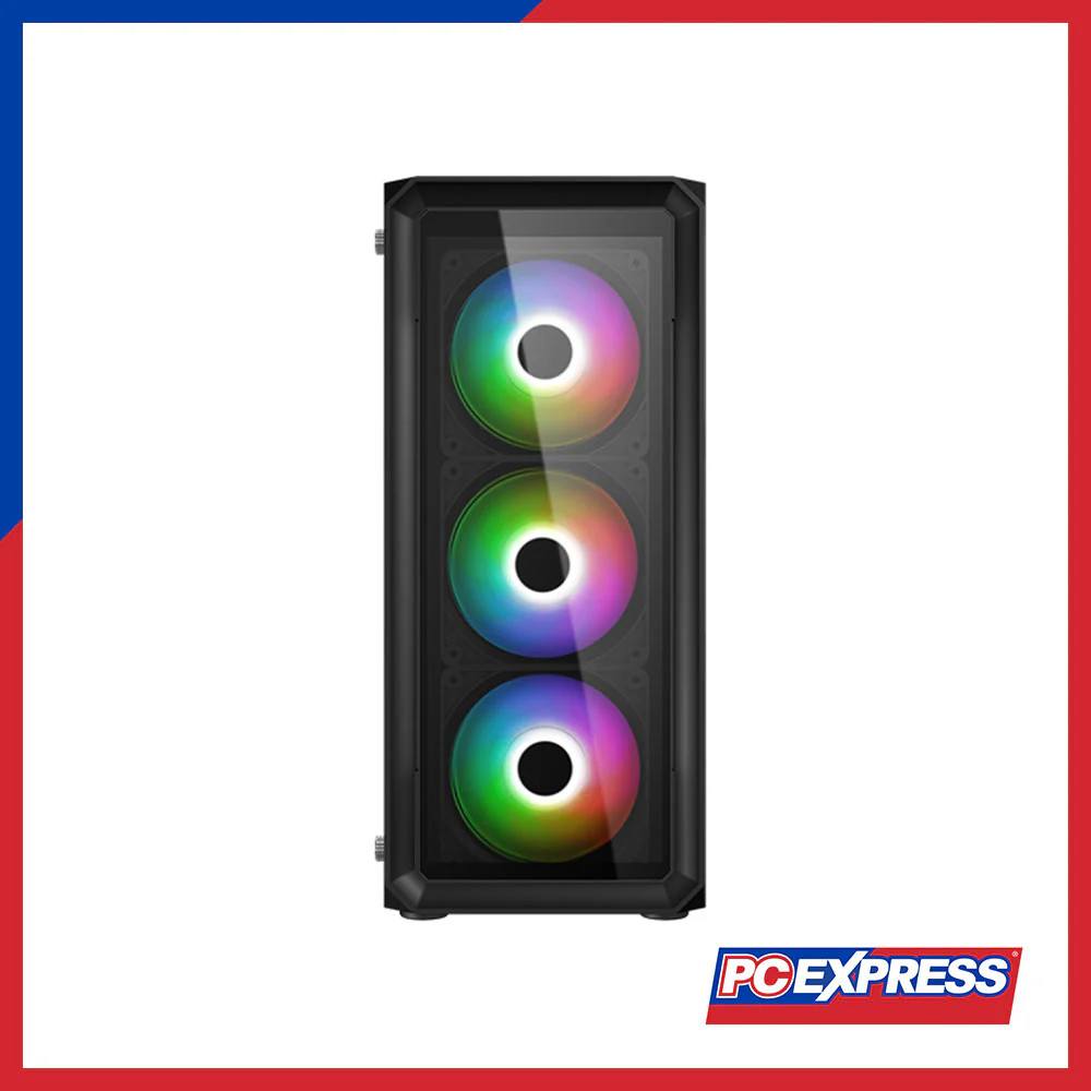 TRENDSONIC HERMES HE19A Tempered Glass RGB ATX Mid Tower Gaming Chassis - Image 4