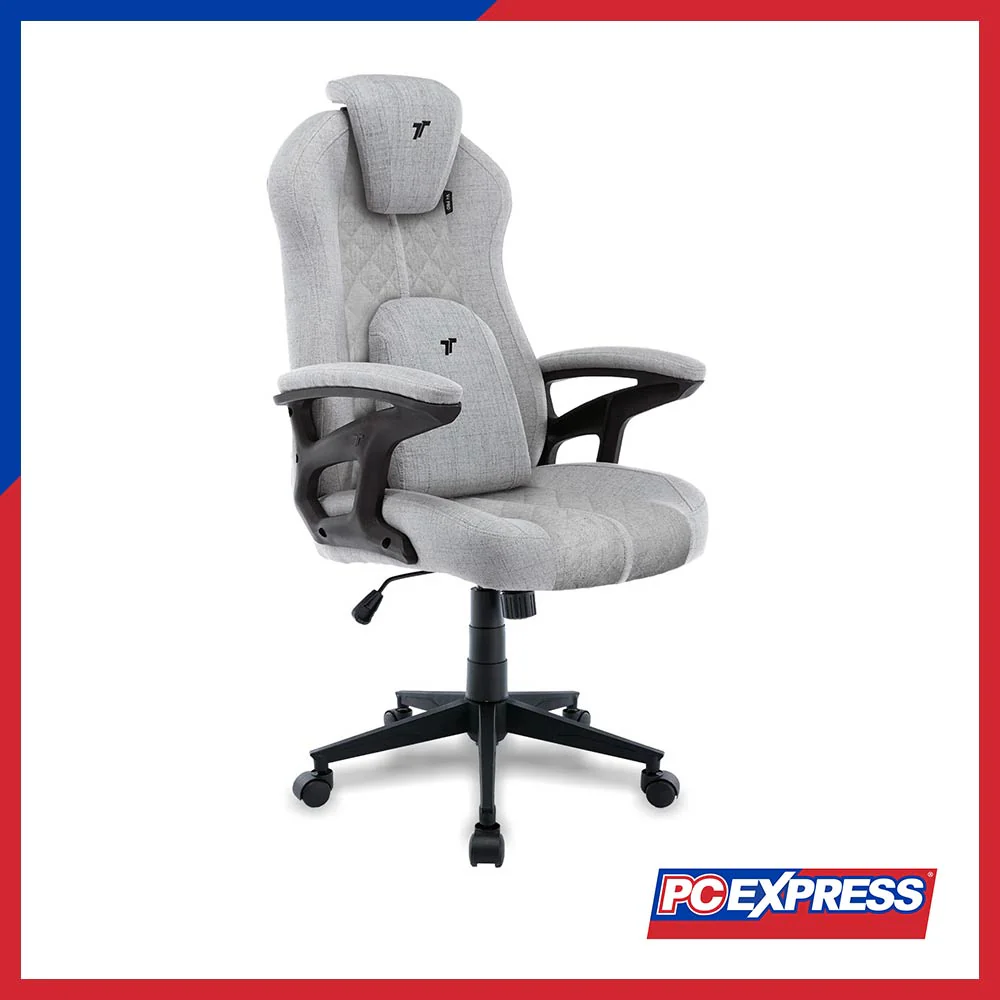 TTRacing Duo V4 Pro Air Threads Fabric Gaming Chair (Dawn Grey) - Image 3