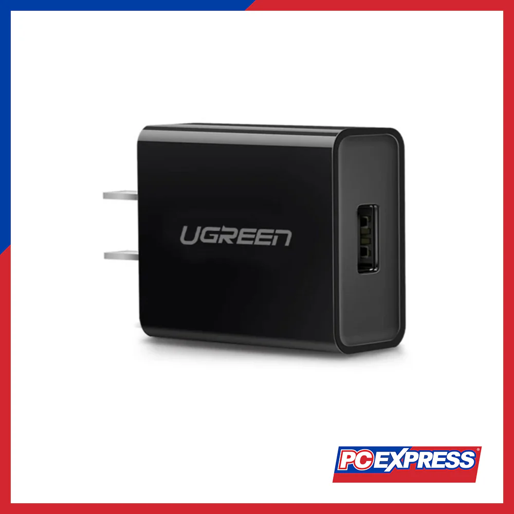 UGREEN CD122/60495 USB-A QC 3.0 18W Charger - Black - Image 4