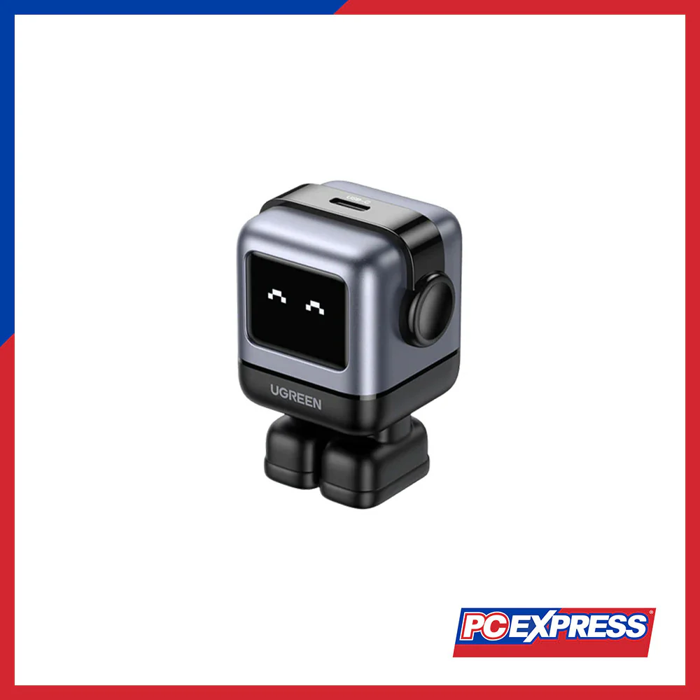 UGREEN (CD359/15550) Mini Robot Nexode 30W USB-C Fast Charger (Space Grey)
