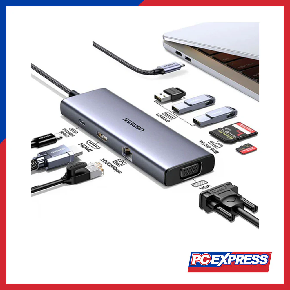 UGREEN (CM498/15600) USB-C Multifunction Adapter - Image 2