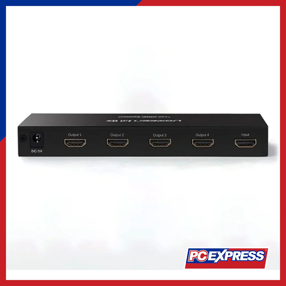 UGREEN CM620/40202US HDMI 1X4 Splitter - Black - Image 2