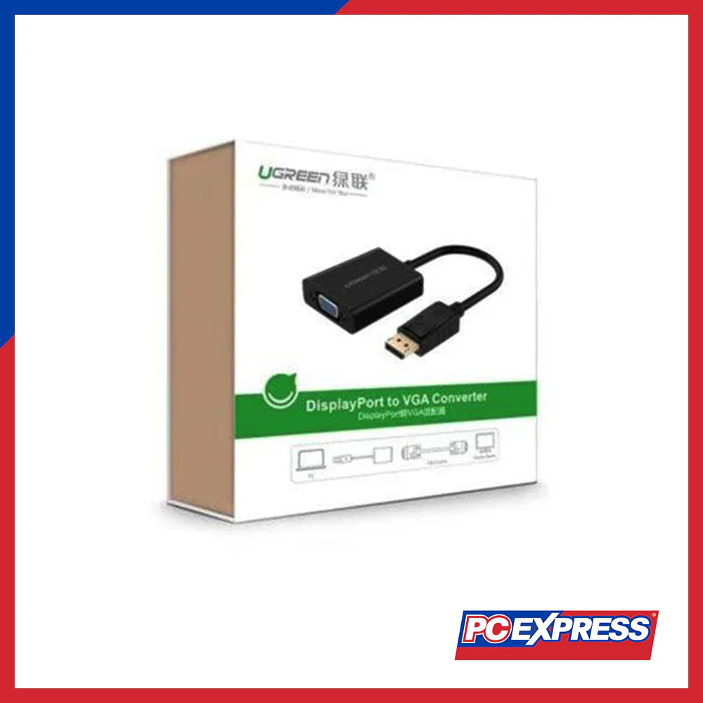 UGREEN DP Male To VGA Female Converter (DP109/20415) - Black - Image 5