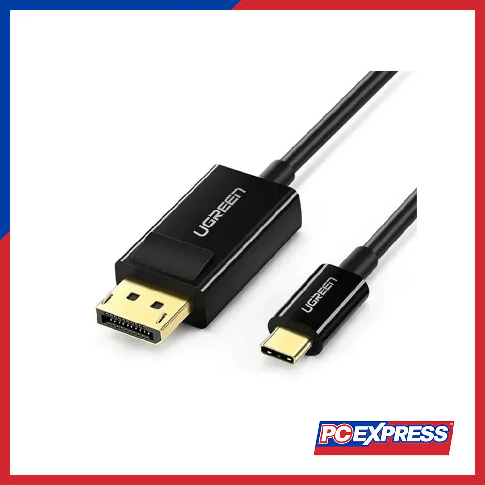 UGREEN (MM139/50994) USB-C To Display Port Cable 1.5M (Black)