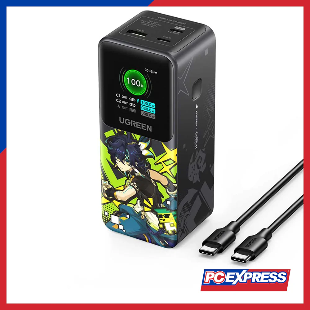 UGREEN Nexode 2000mAh 130W (Genshin Impact Edition) Quick Charging Power Bank (PB721/35524GI) - Black