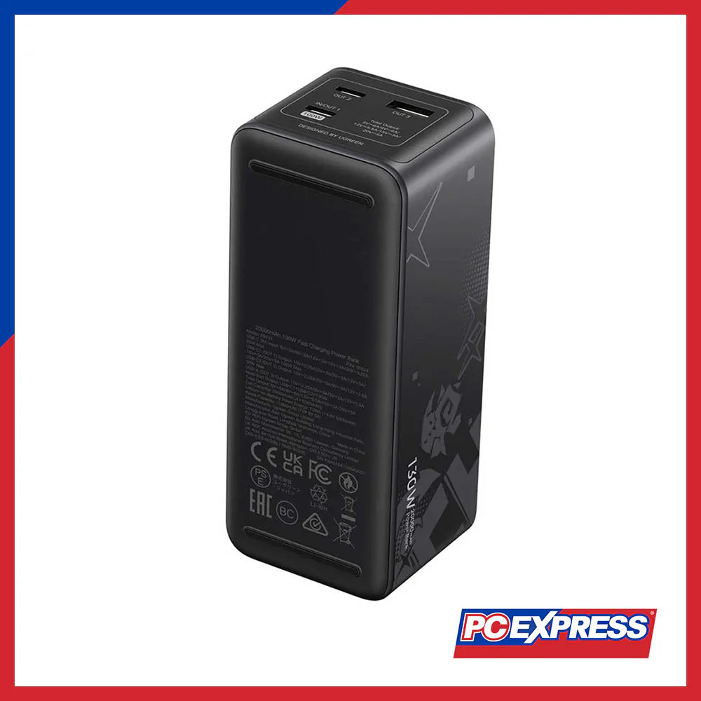 UGREEN Nexode 2000mAh 130W (Genshin Impact Edition) Quick Charging Power Bank (PB721/35524GI) - Black - Image 2