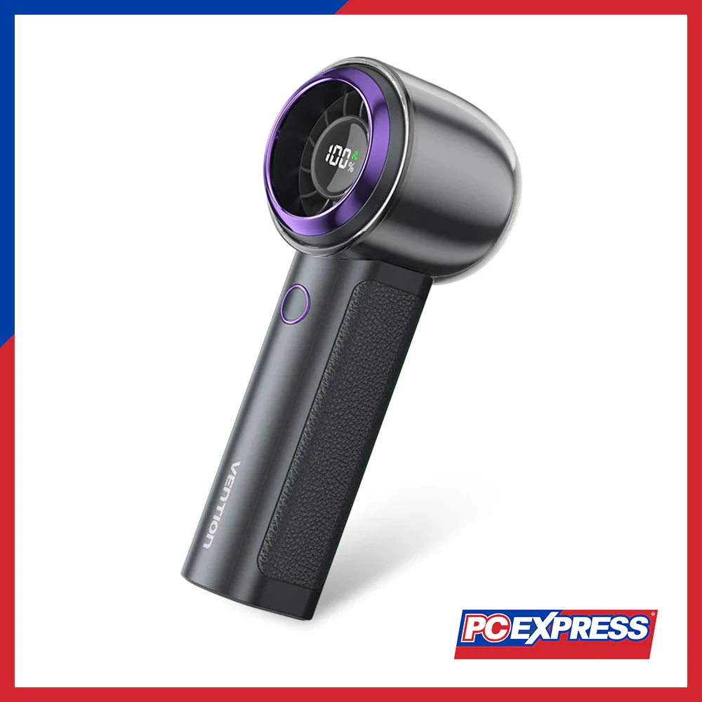 VENTION Handheld High Speed Fan Digital Display (PBBV0) - Purple