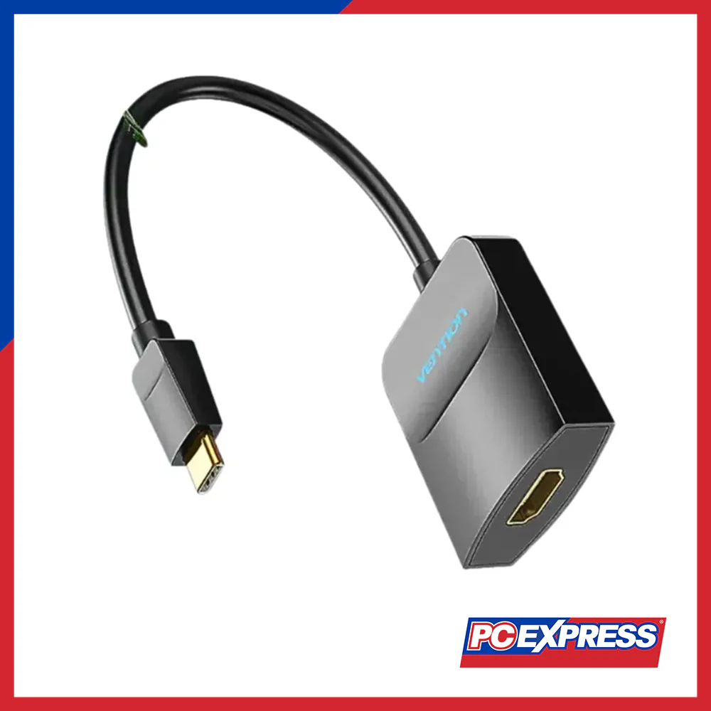 VENTION USB-C TO HDMI Adapter 4K@30Hz Pure Copper (TDCBB) 0.15M Cable - Black - Image 4