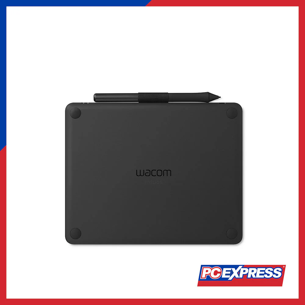 WACOM Intuos Small without Bluetooth (CTL-4100/K0-CX) Pen Tablet (Black)