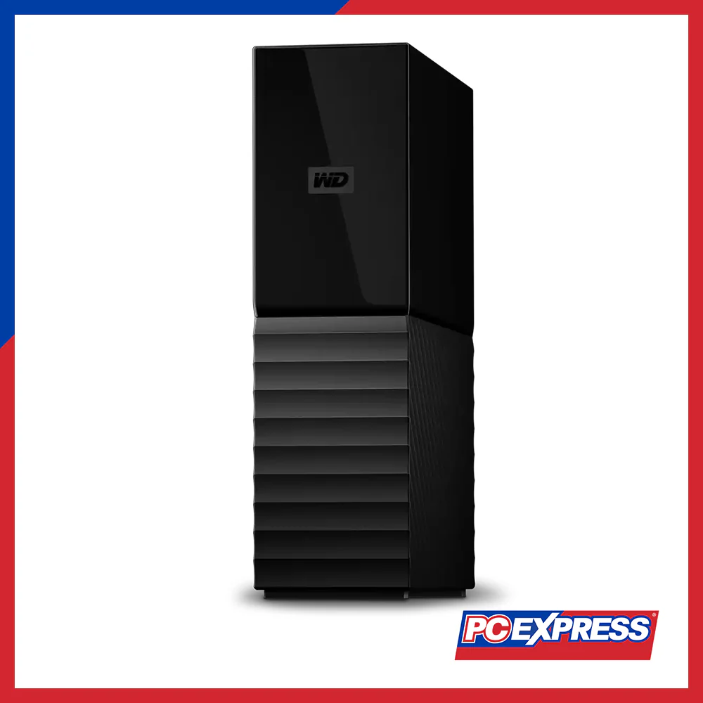 WESTERN DIGITAL 14 TB My Book Essentials (WDBBGB0140HBK-NESN) USB 3.2 GEN 1 External Hard Drive - Black - Image 3