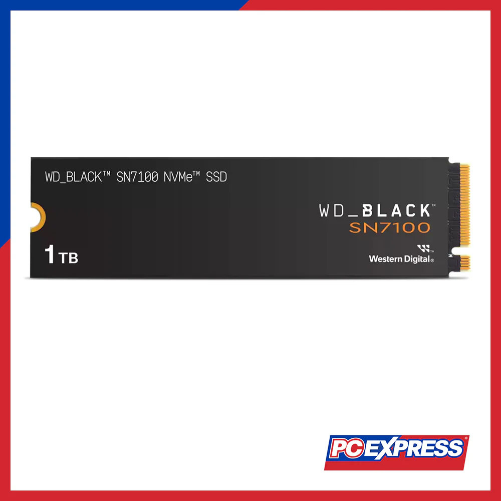 WESTERN DIGITAL 1TB SN7100 M.2 PCIe NMVe Solid State Drive - Black