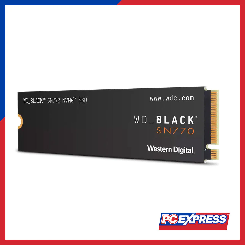 WESTERN DIGITAL 250GB BLK SN770 NVME PCIE M.2 (WDS250G3X0E) Solid State Drive - Image 2